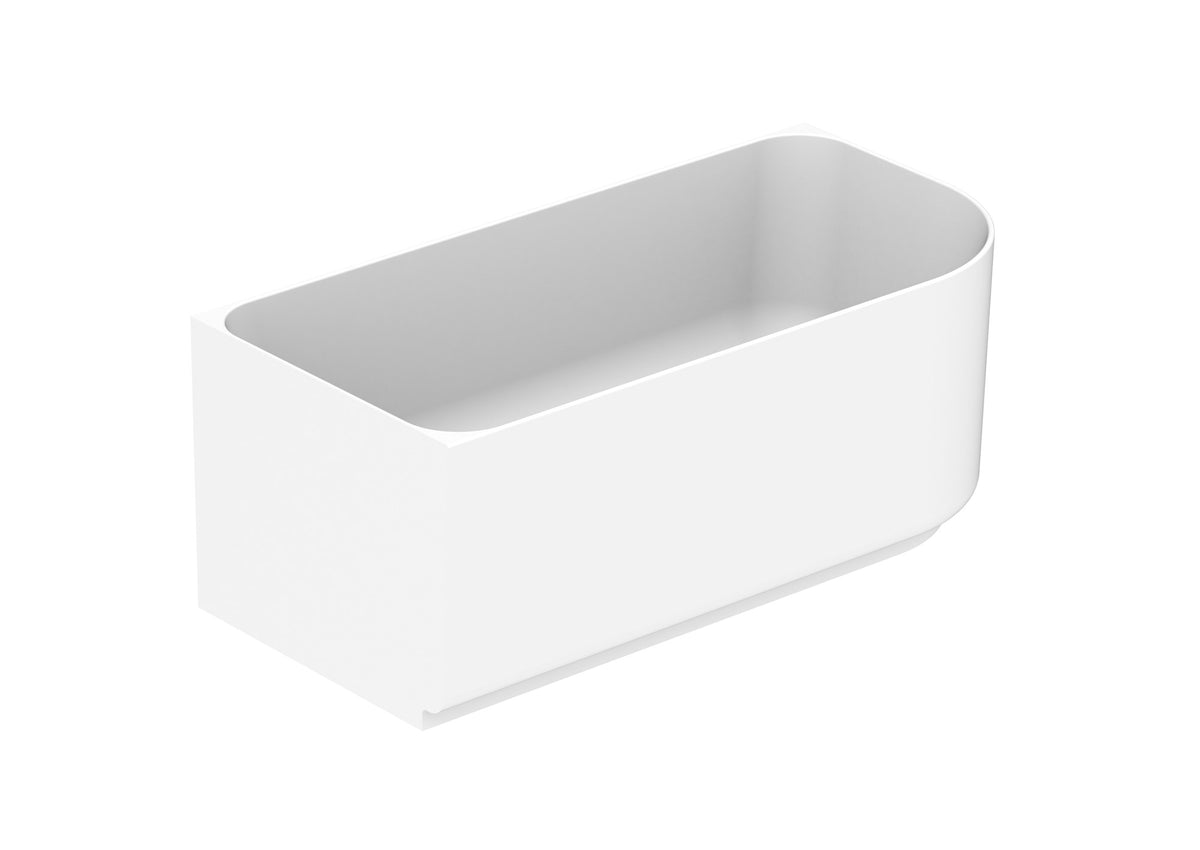 Solace 1300 Gloss White Corner Bath