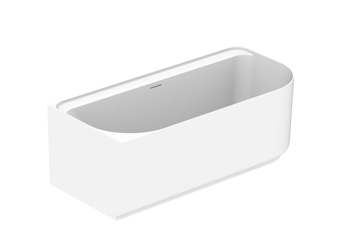 Solace 1700 Gloss White Corner Bath