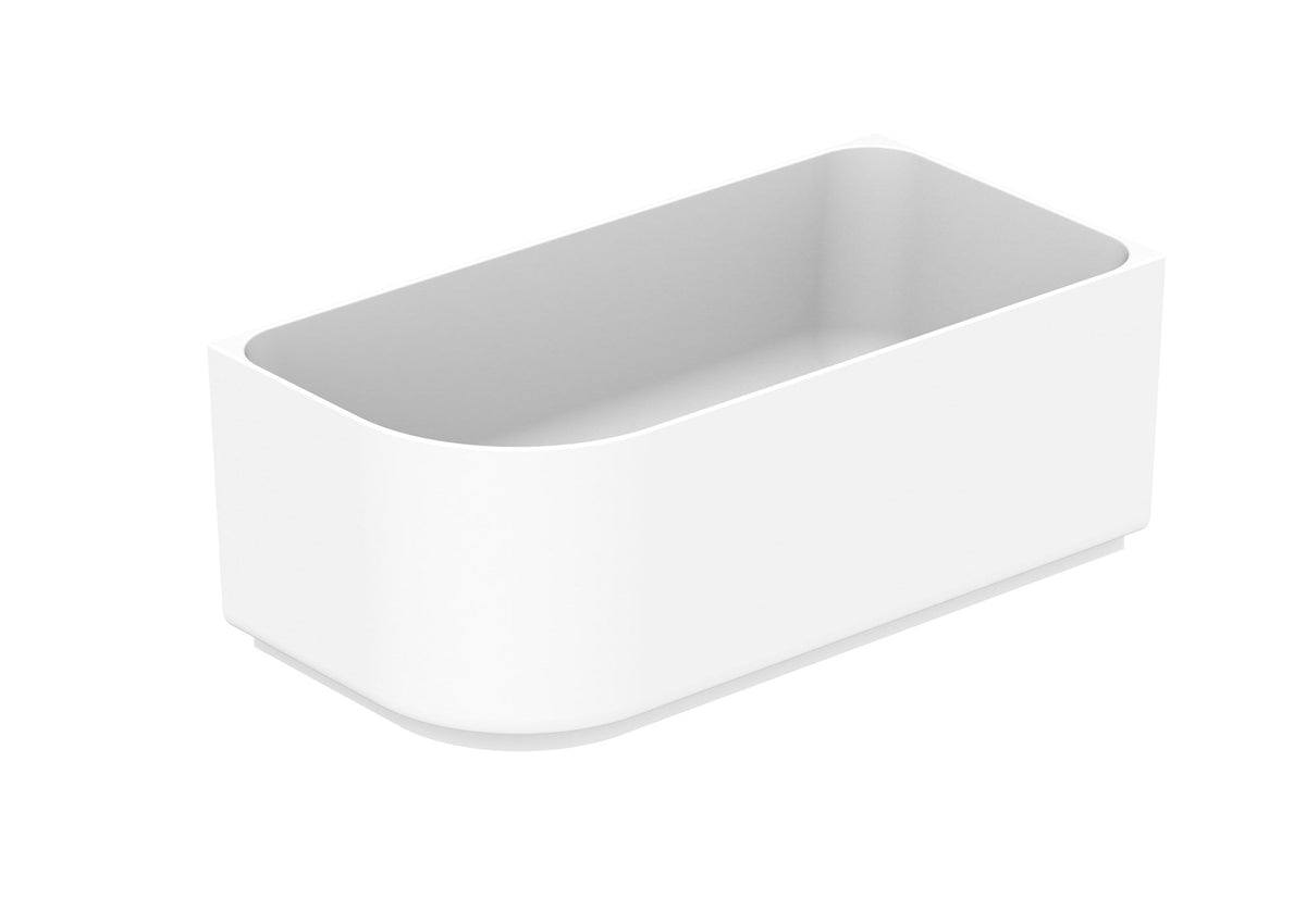 Solace 1300 Right Corner Gloss White Bath