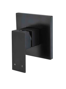 Square Wall Mixer - Matte Black Meir