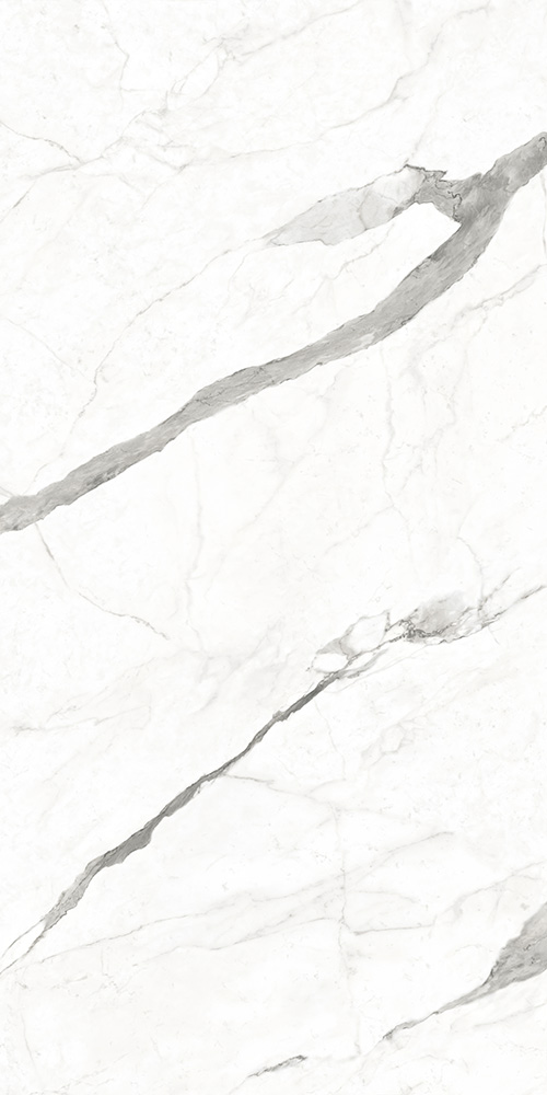 Statuario Premium Porcelain Slab 6.5 mm tile face, 3200 x 1600 mm