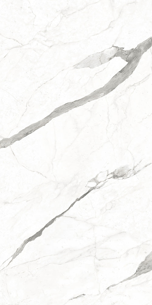 Statuario Premium Porcelain Slab 6.5 mm tile face, 3200 x 1600 mm