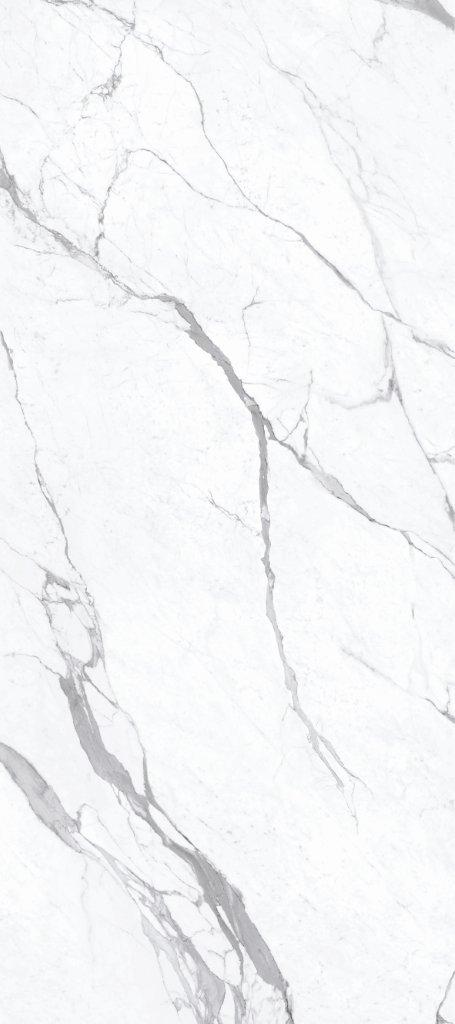 Statuario Superiore Porcelain Slab 6 mm tile face, 2700 x 1200 mm