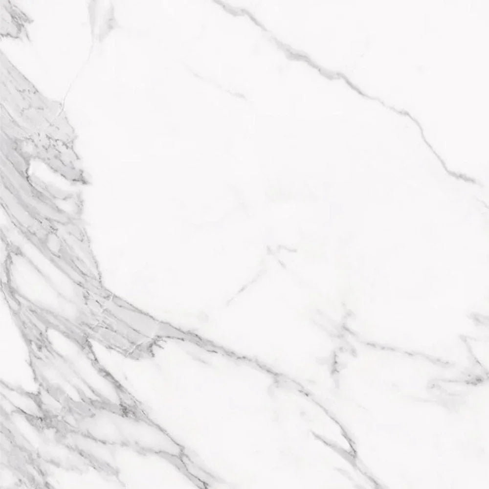 Stone Porcelain Statuario Porcelain Tile – 600 x 600 mm, tile face