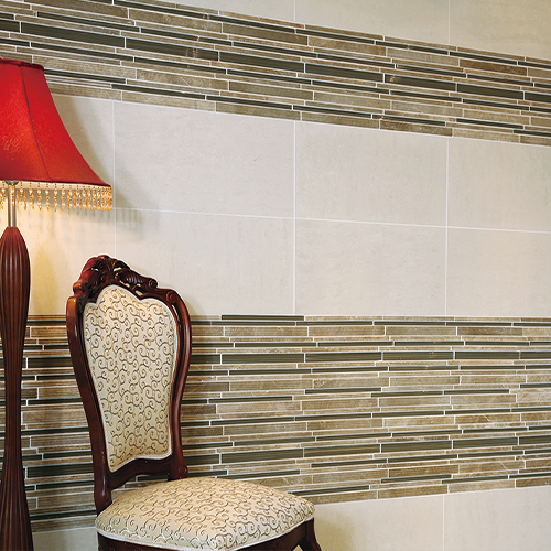 Stream Link Mosaics natural stone installed