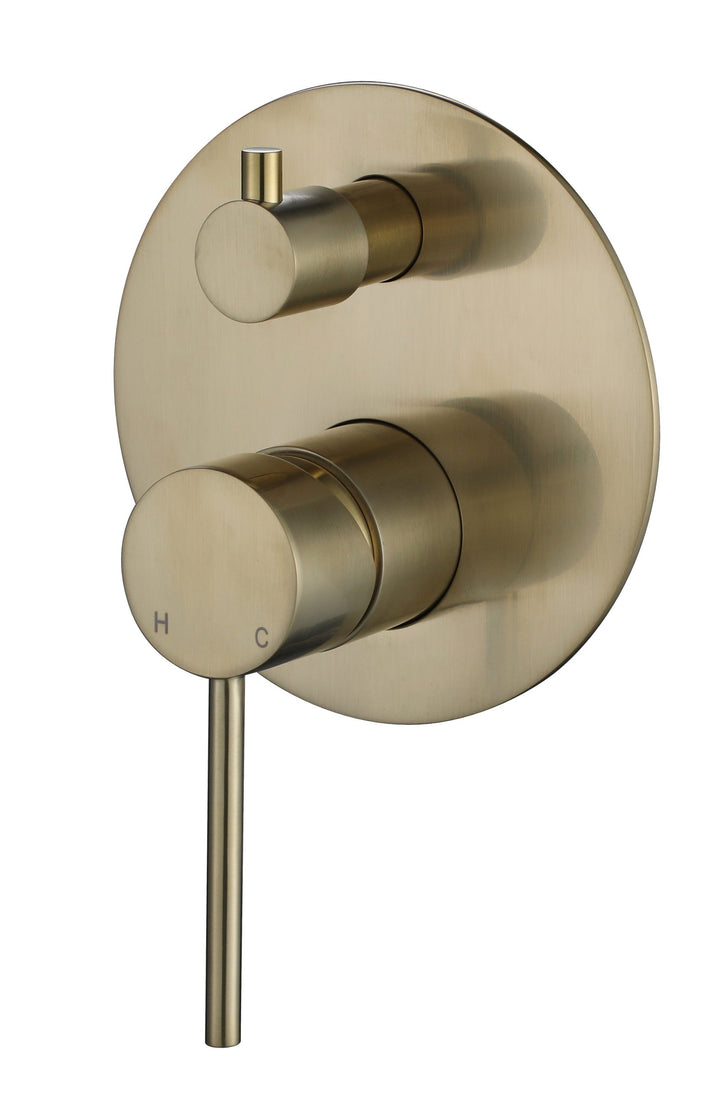 Star Mini Shower Diverter Mixer - Brushed Bronze (STRM009BM)