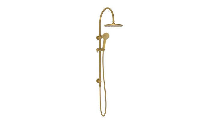 Soul Classic Gooseneck Shower Set - Brushed Brass