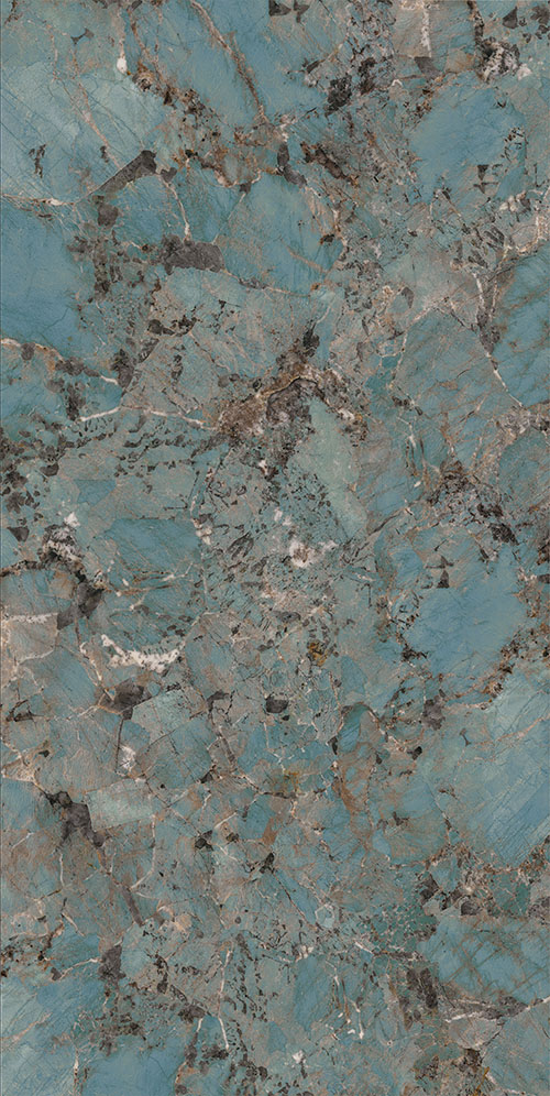 T12 Amazzonite Porcelain Slab 12 mm tile face, 3240 x 1630 mm