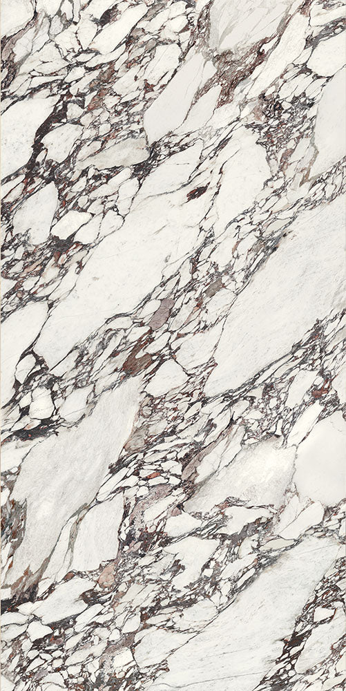 Arabescato Viola Porcelain Slab 6.5 mm tile face, 3200 x 1600 mm