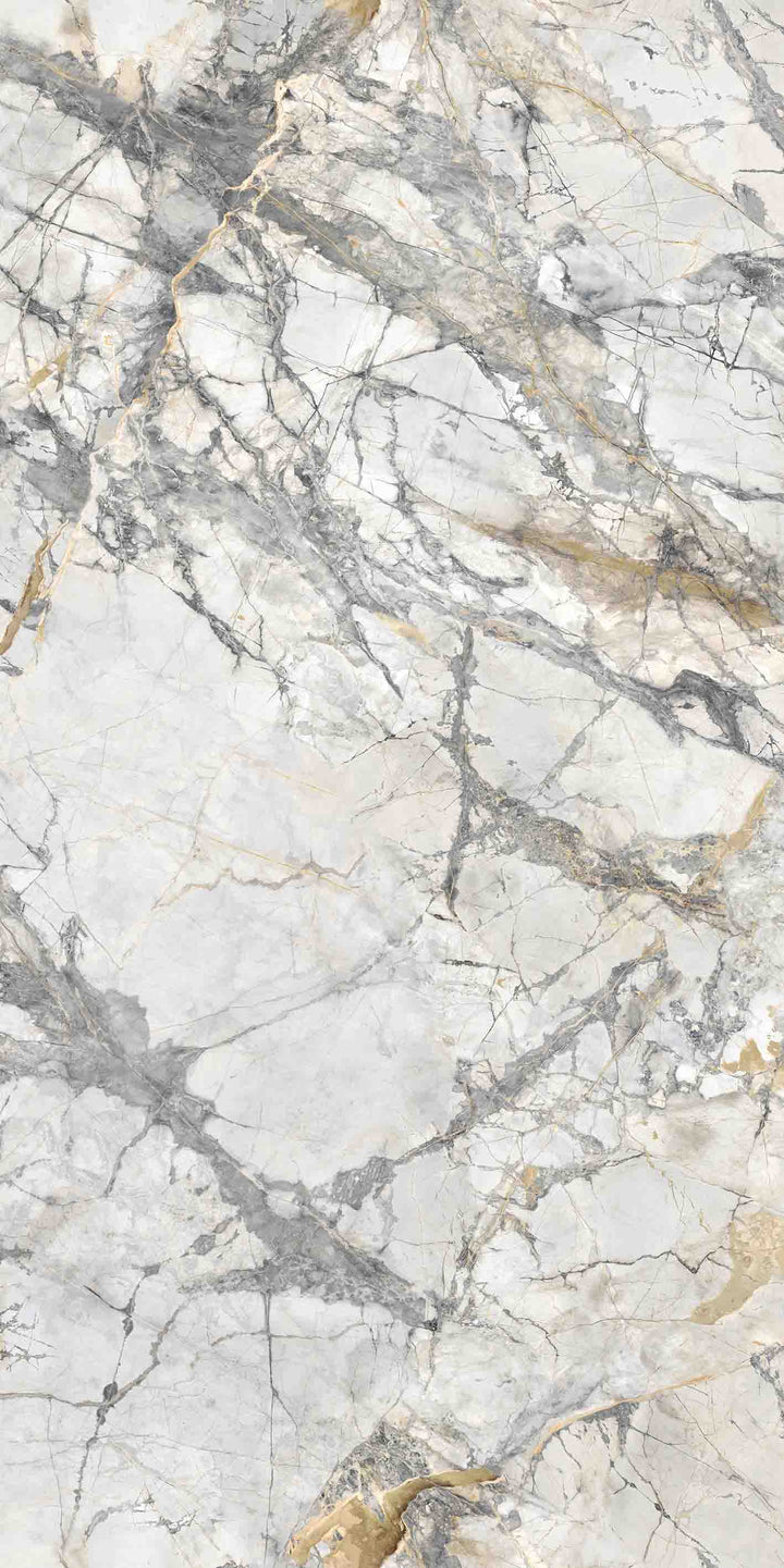 Invisible Gold Porcelain Slab 6 mm tile face, 3200 x 1600 mm