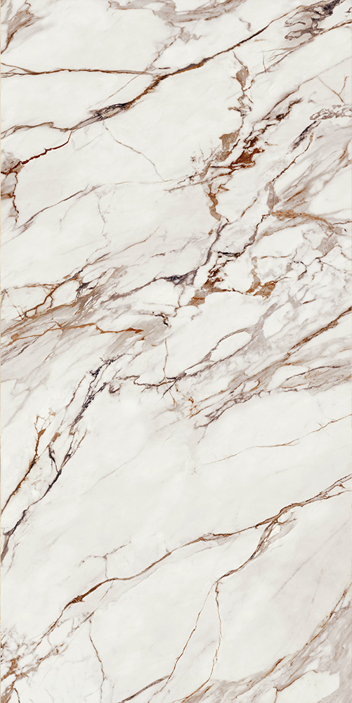Light Red Calacatta Porcelain Slab 6.5 mm tile face, 3200 x 1600 mm