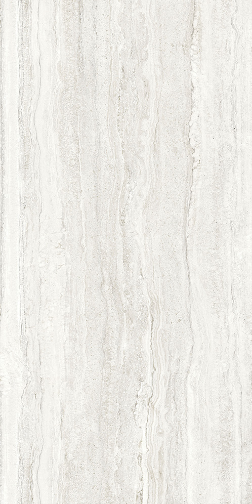 T12 Travertine White Porcelain Slab 12 mm tile face, 3200 x 1600 mm