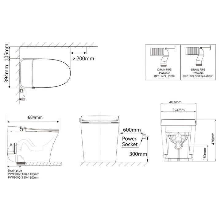 Lafeme Neovanta Cisternless Smart Toilet - image 8