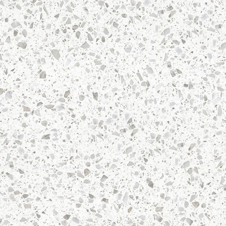 Terrazzo Stone Jelly White Porcelain Tile tile face