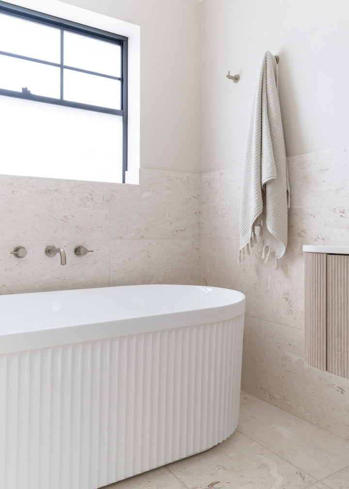 Bronte 1500 Freestanding Matte White Bath - ADP image 8