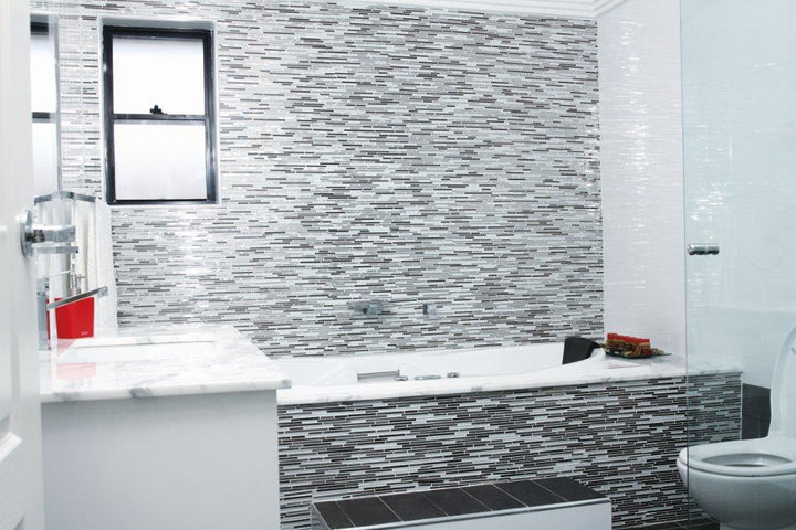 Bullets Crystal Glass installed
