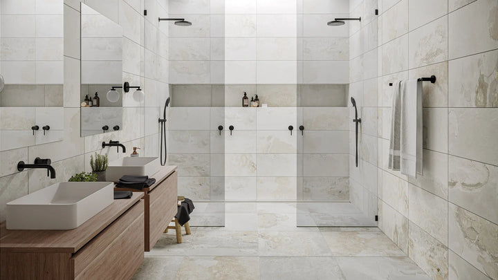 Castleford Tiles in a room setting