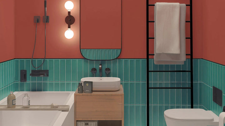 Edge Tiles in a room setting