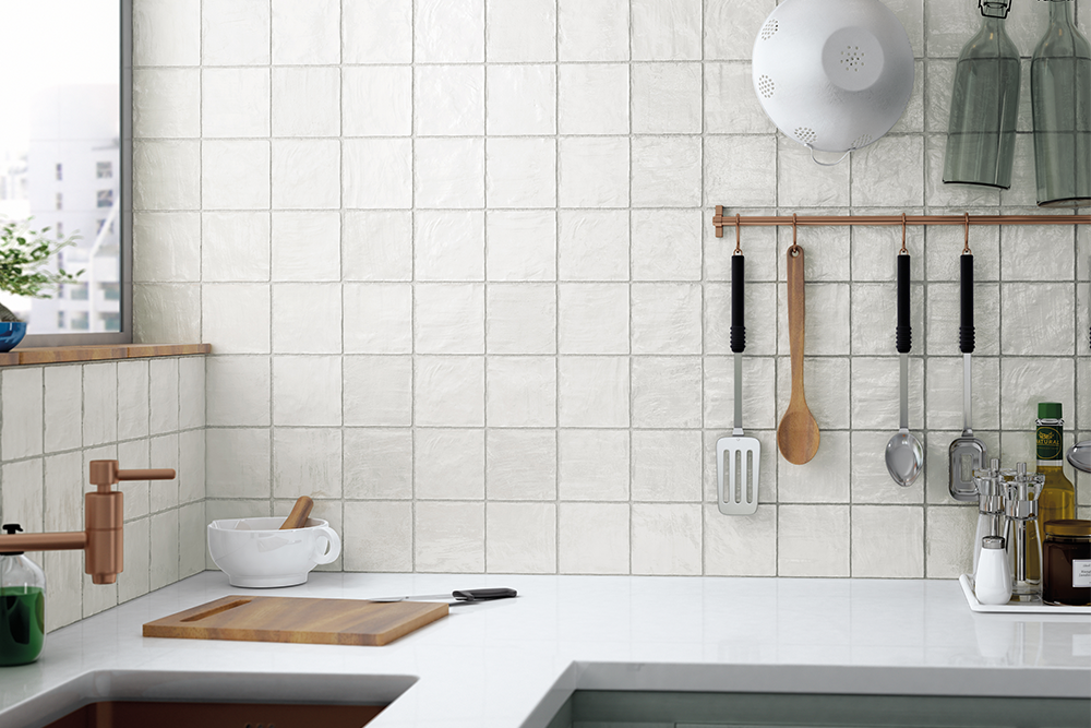 Iris Tiles installed