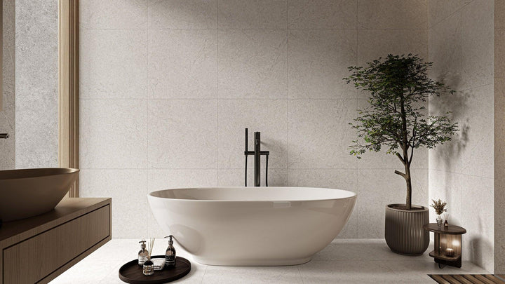 Limestone Tiles in a room setting (7)