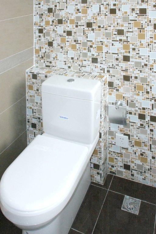 Magic Crystal Glass mosaics installed