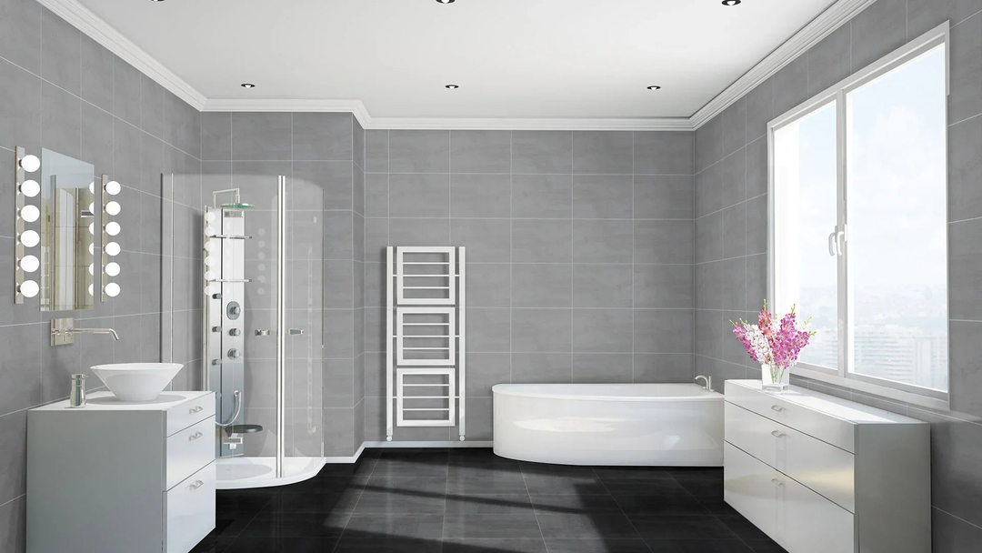 Matang ceramic tiles installed