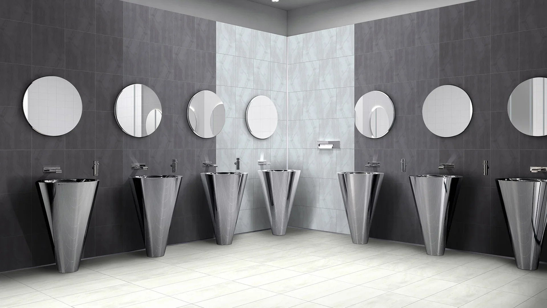Matang ceramic tiles installed