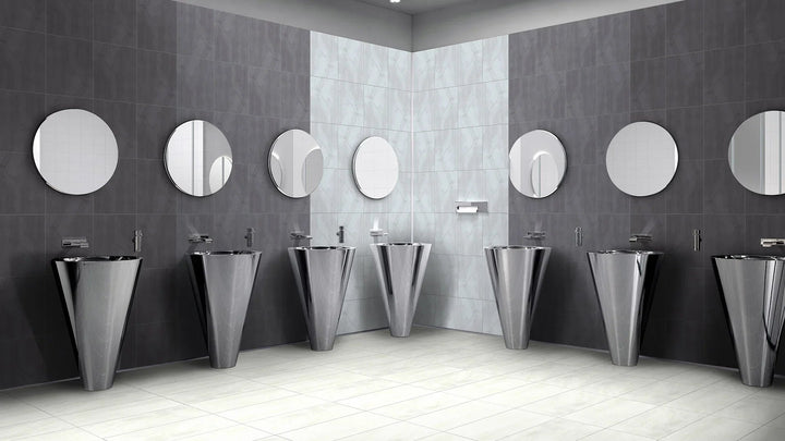 Matang ceramic tiles installed