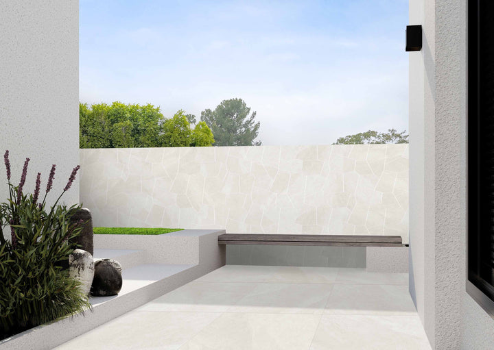 MayaStone Cozy Porcelain Mosaic installed