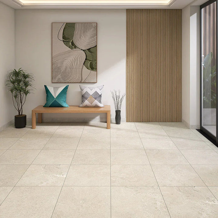 Perlato Tiles installed