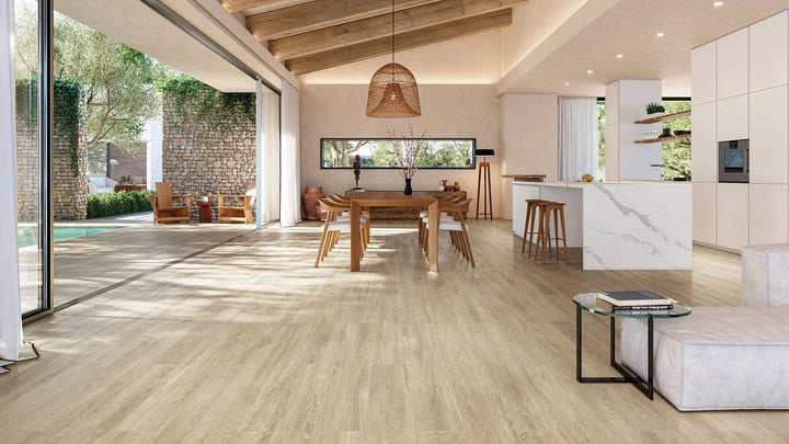 Pinewood Tiles in a room setting (2)