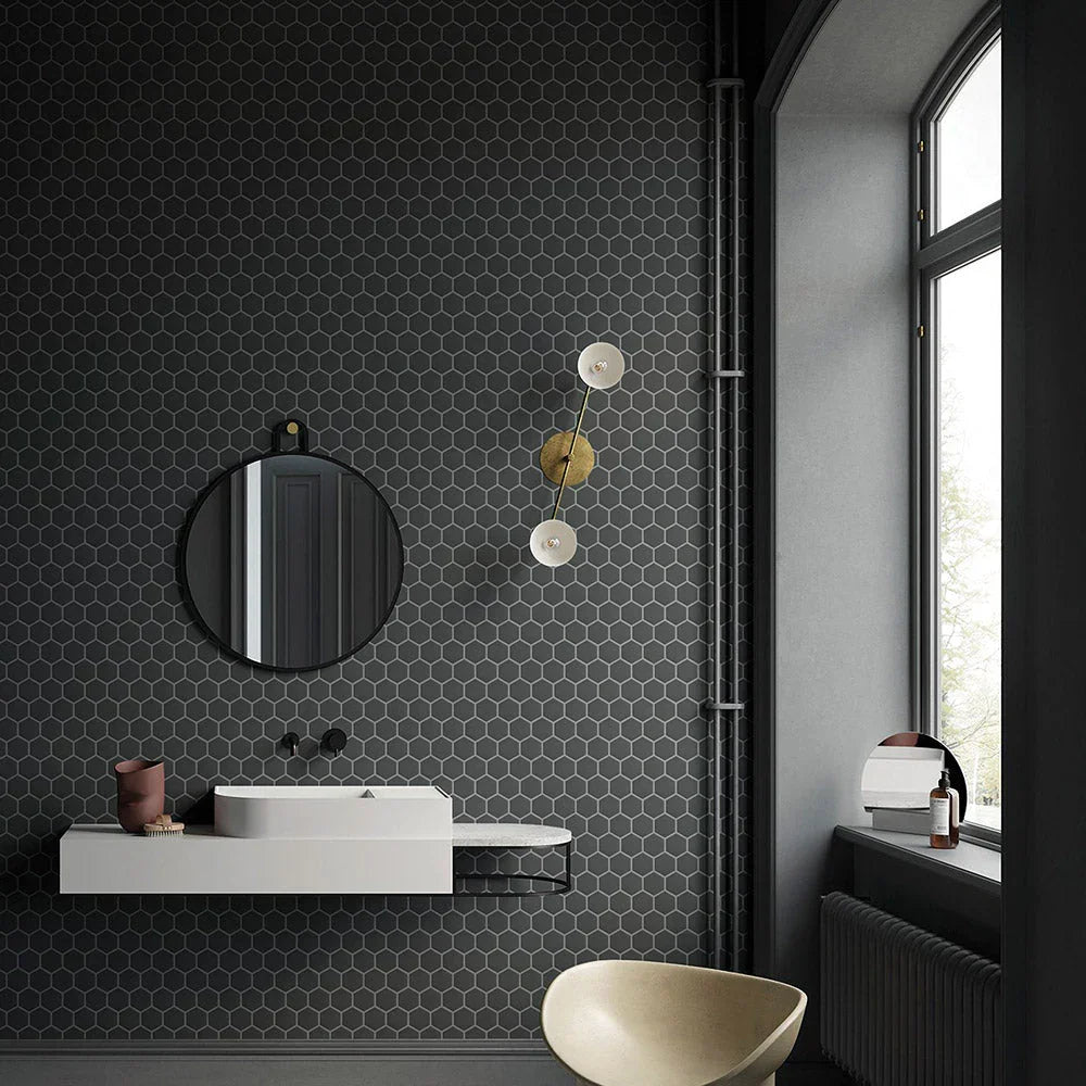 Porcelain Mosaics installed