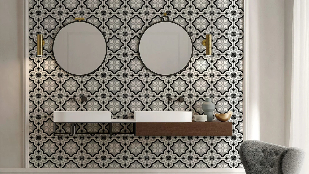 Richmond Burnley Ceramic Tile installed