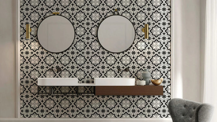 Richmond Burnley Ceramic Tile installed