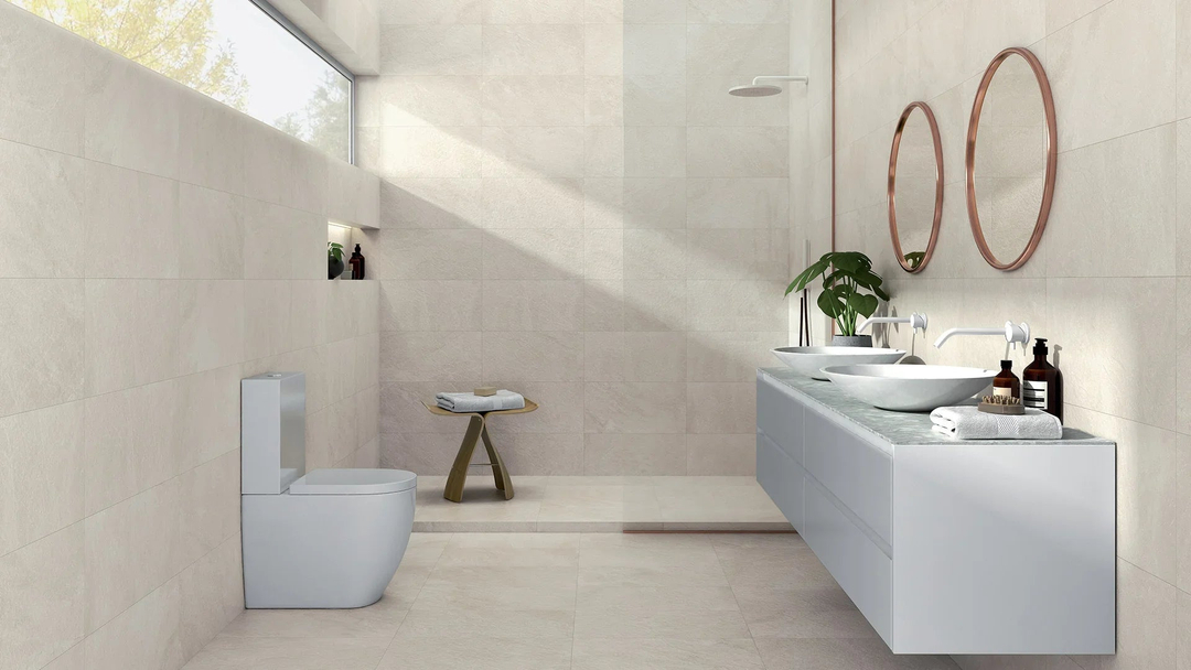 Slate Rock Tiles in a room setting (2)