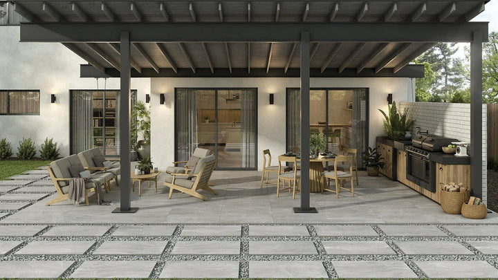 Slate Rock Tiles in a room setting (4)