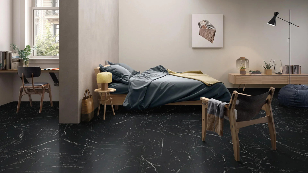 Stone Porcelain Tiles in a room setting (2)