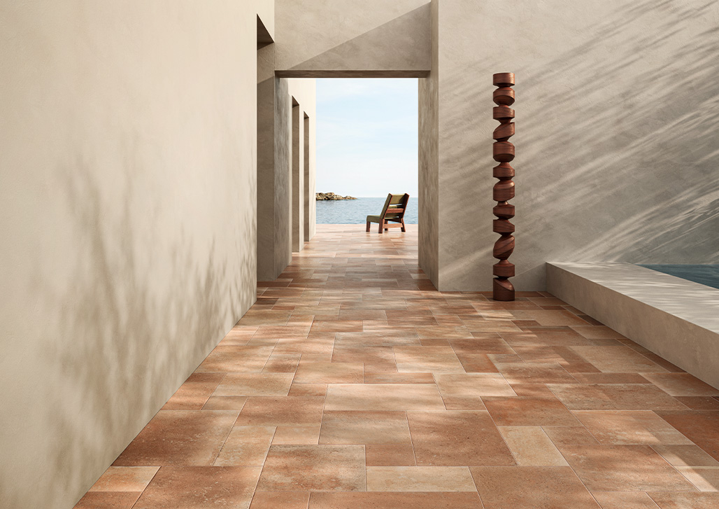 Terra French Pattern Tiles installed (4)