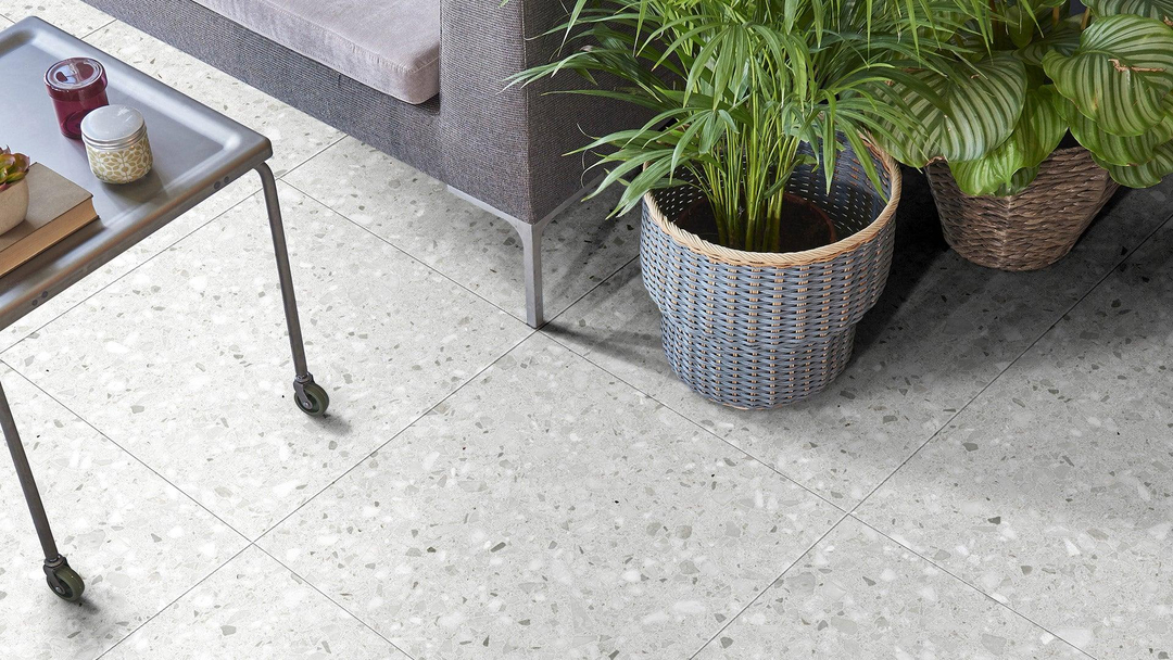 Terrazzo Rock Tiles in a room setting (5)