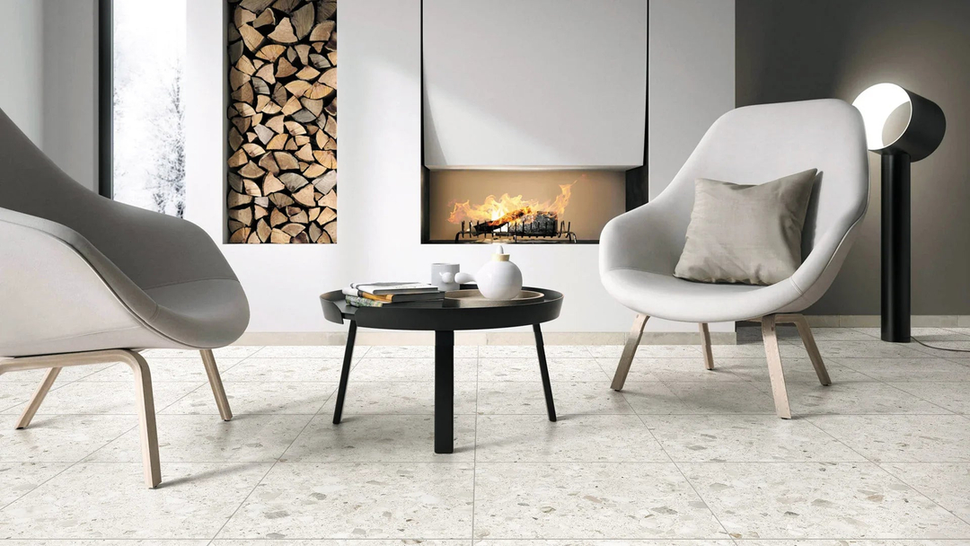 Terrazzo Stone Tiles in a room setting (5)