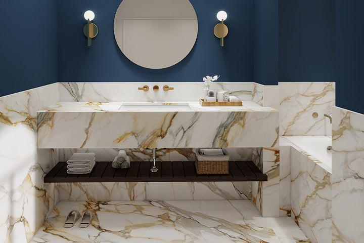 VeinTech Full Body Porcelain Slabs installed (2)