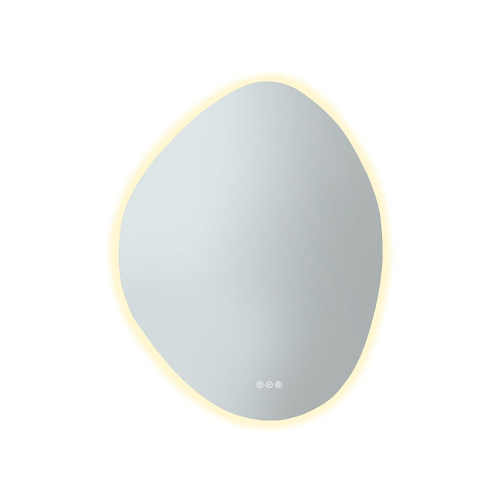 FLESS Pebl Frameless LED Mirror 700 x 900mm - Frameless
