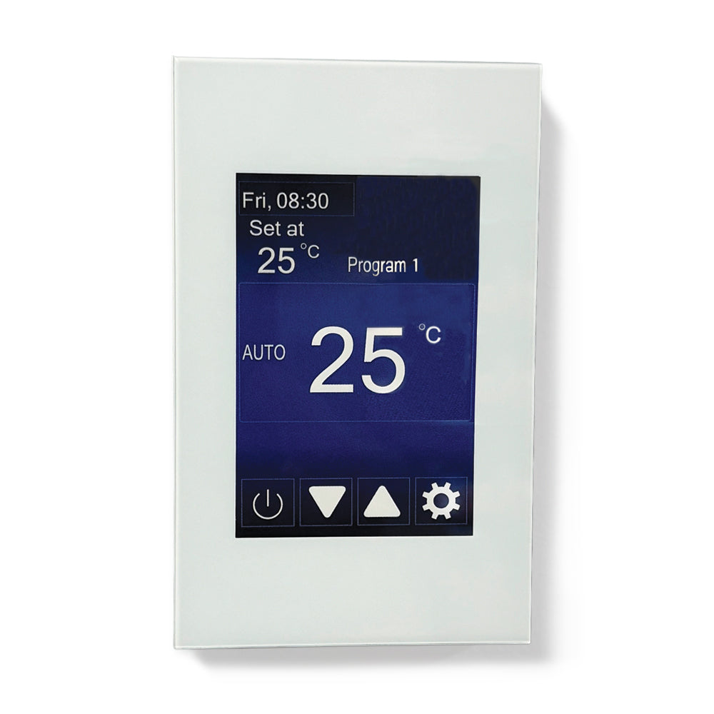 Radiant Universal Touch Screen Programmable Thermostat - utsth-w-2-1000x1000