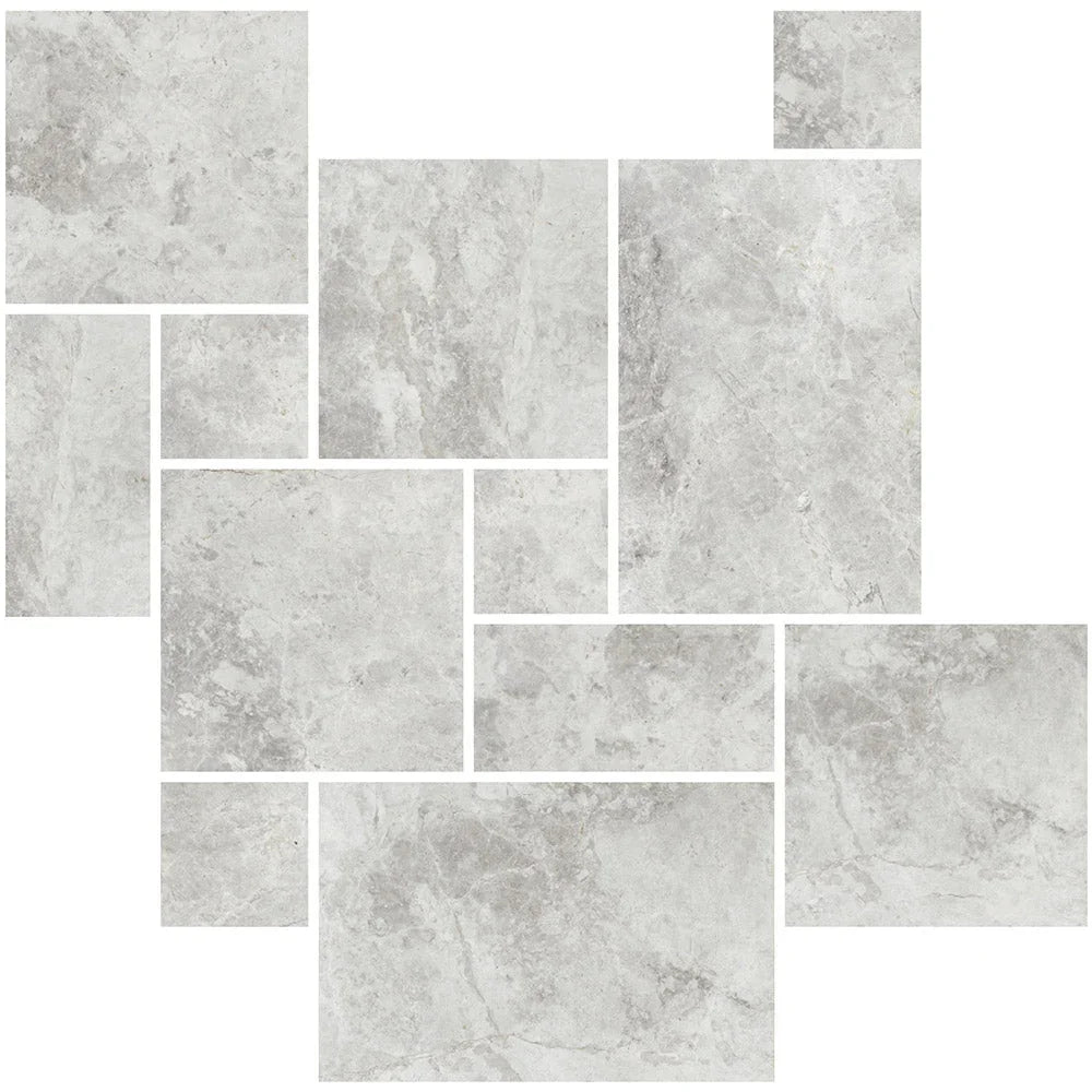 Tundra Grey Porcelain Tile tile face