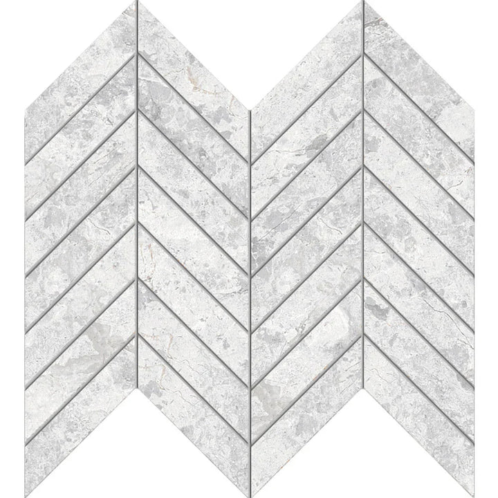 Tundra White Porcelain Tile tile face