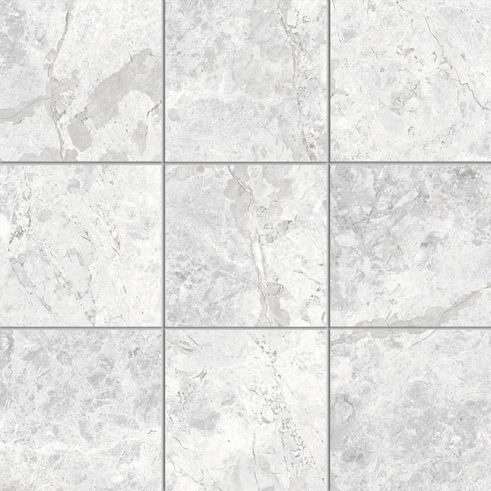 Tundra White Porcelain Tile tile face