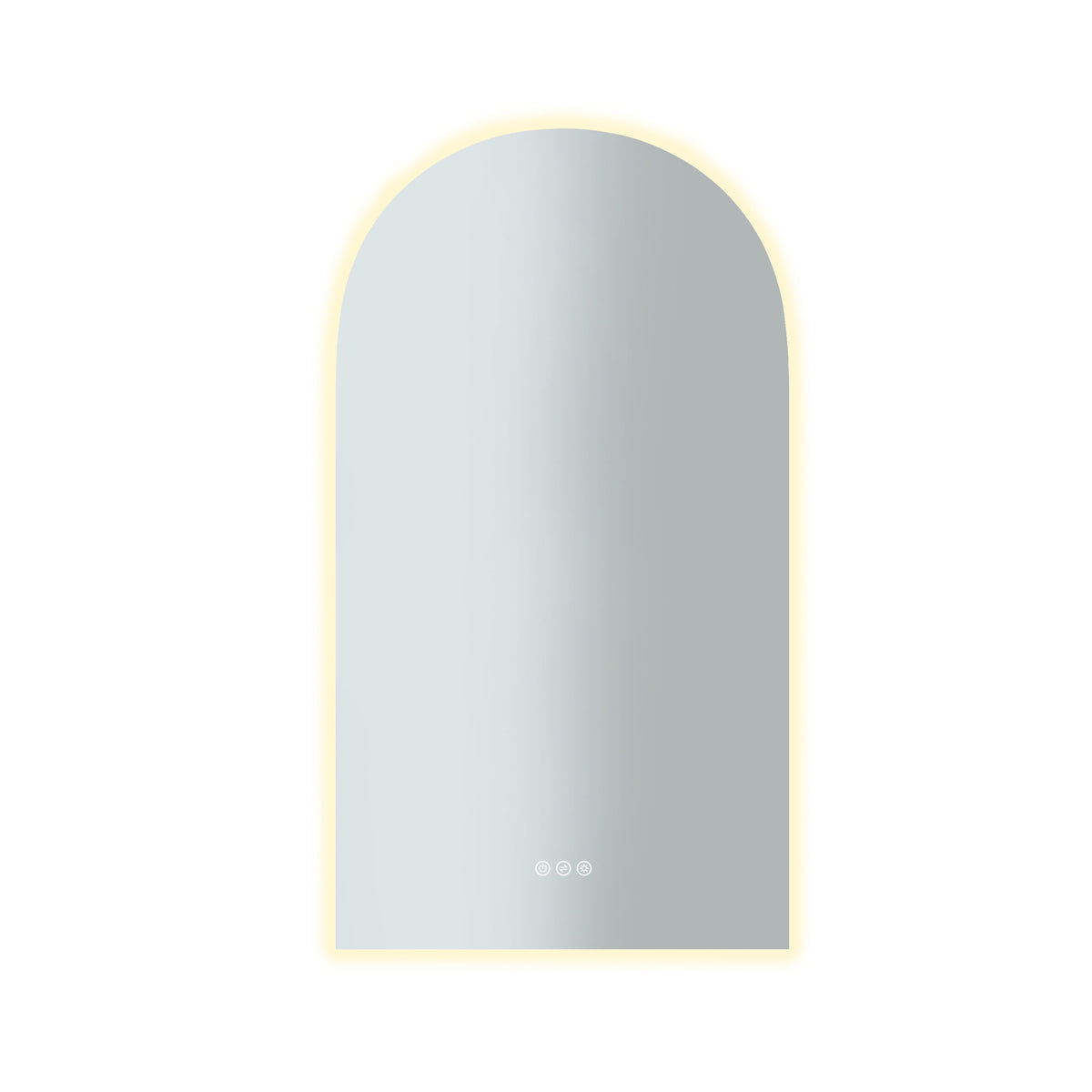 FLESS Ark Arch Frameless LED Mirror - Frameless