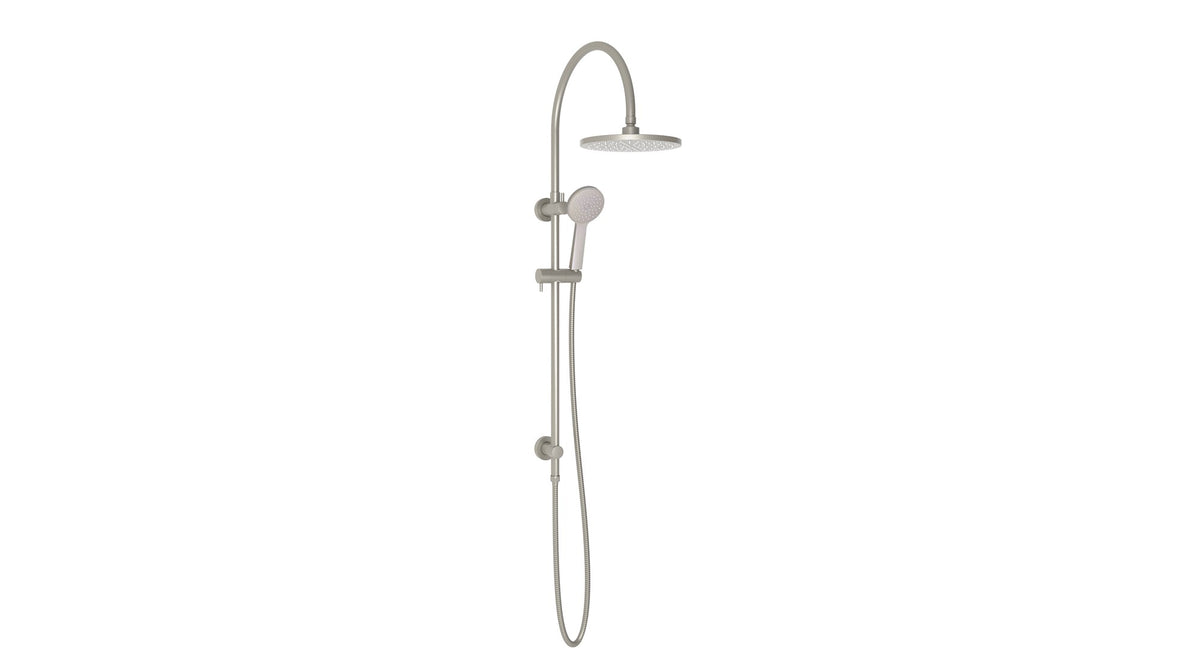 Soul Classic Gooseneck Shower Set - Brushed Nickel