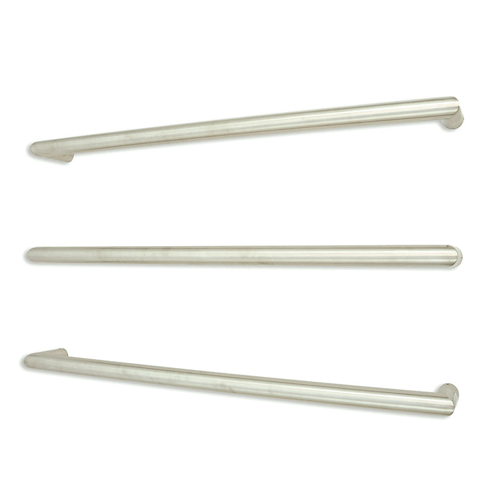 Radiant Heated Single Round Bar Towel Rail - sbrtr-800
