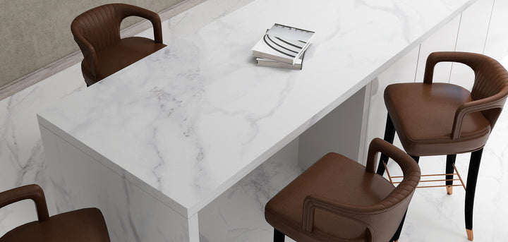 VeinTech Full Body Porcelain Slabs installed